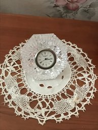 59 - Waterford Diamond Form Clock