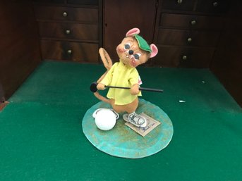 217 - Annalee Golfing Mouse