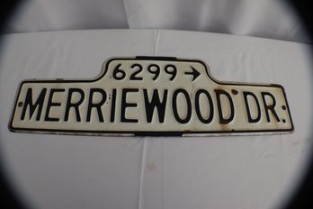 #1 Merrie Wood Dr Street Sign