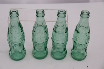 #22-4  Vintage 6 Oz Coca Cola Bottles