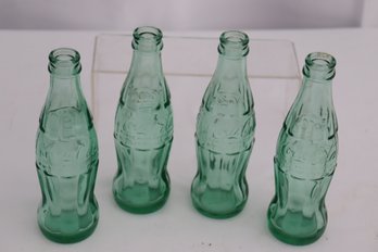 #23-4 Coca Cola 6oz Vintage Bottles