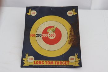 34 Long Tom Metal Target