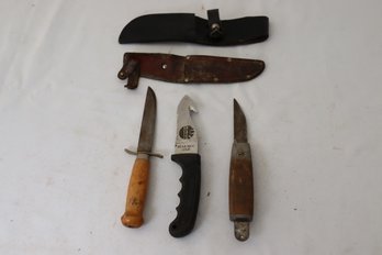 60 3 Hunting Knifes