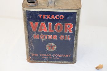 63 Vintage Texaco Motor Oil Can