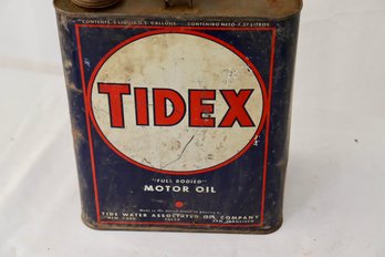 64. Tidex Motor Oil Can