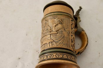 82. German Stein Pewter Lid