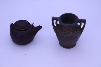 132. Mini Cast Iron Kettle And Incense Burner