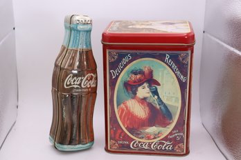 167. Two Coca Cola Replica Tins