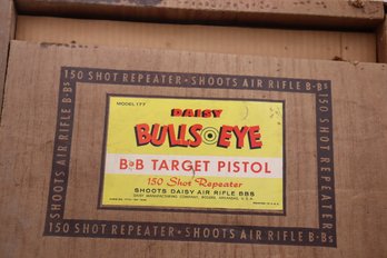 171. Daisy Bullseye BB Target Pistol In Original Box