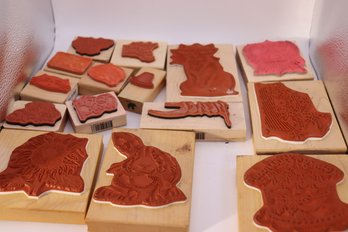 193- Lot Of Rubber Stamps Never Used