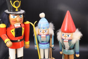 225- Lot Of 3 Nutcrackers