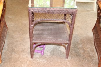 10-Rattan  Table