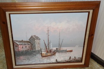 23-Oil Painting Artist Signed