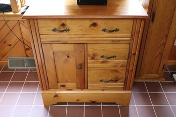 25- Custom Made Pine Washstand