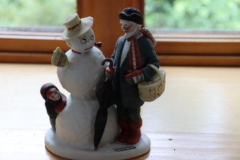 35-Norman Rockwell Snowman Figure