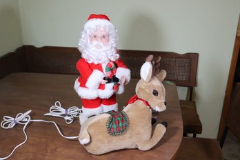 63-Santa And Reindeer