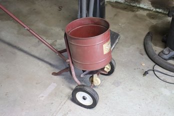 111-Metal Sears Lawn Spreader