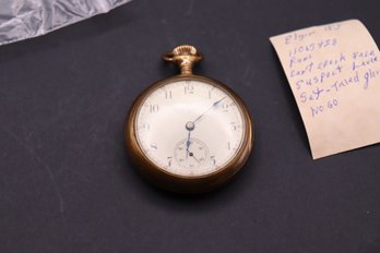 4w-elgin 15j Pocket Watch