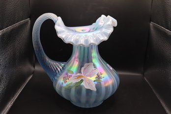 101 - Fenton Opalescent Flower Vase