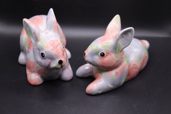 116 - Park Rose Rabbit Figures