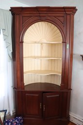 1 - Cherry Corner Cabinet