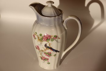 29 - German Porcelain Chocolate Pot