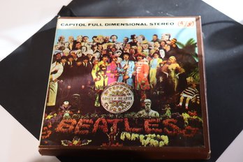 120 - Wow The Beatles Sgt Peppers 4 Track Reel To Reel