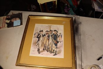 203 - Revolutionary War Print