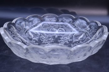 433 Antique Intaglio Cut Glass Bowl