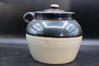 511 Vintage Bean Pot With Lid