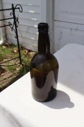 Olive Green Antique Bottle- 38