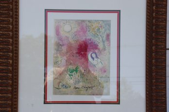 Signed Marc Chagall Print - 66 -