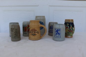 8 Beer Steins - 70