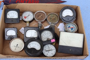 Box Lot Of Gauges -106