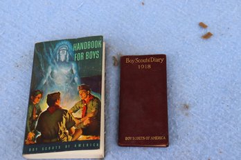 1918 Boy Scout Pocket Diary And Handbook -115