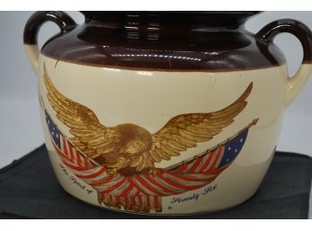 Bean Pot With Eagle-53