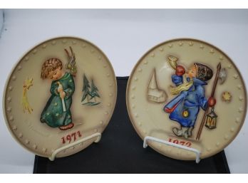 2 Goebel Plates 1971, 1972-178