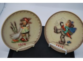 2 Goebel Plates 1973, 1974-179