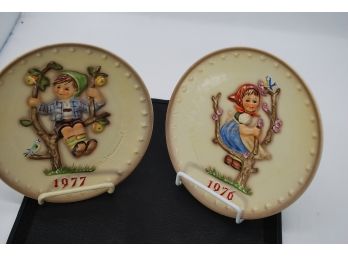 2 Goebel Plates 1976, 1977-180