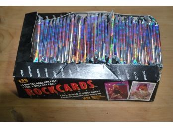 Unopened 'rockcards' Series One