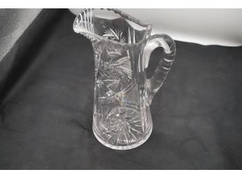 Cut Glass Pitcher-4