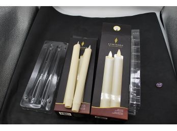 4 Wax Electric Candles -40