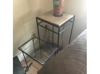 2 Decorative Metal Stands 45