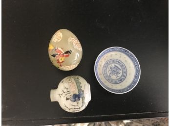 Lot Of Miniature Asian Decor Items 16