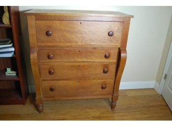 Beautiful Antique Cherry Empire Dresser-108