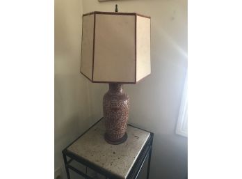 Red Satsuma Lamp 44