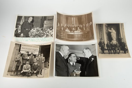 1940's American Legion Edward Schreiberling Knights Of Columbus & More Photos