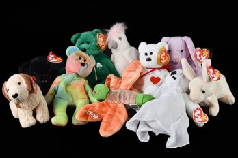 Lot Of Vintage Ty Beanie Babies