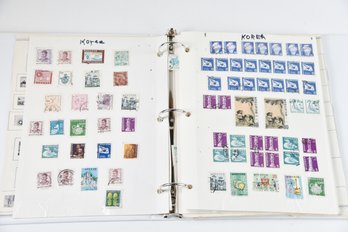 Korea, Indochina, Cambodia, Laos, Vietnam, Singapore Stamp Binder Collection SKU21