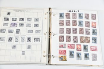 Malaya & Straights Settlements Stamp Binder Collection SKU24